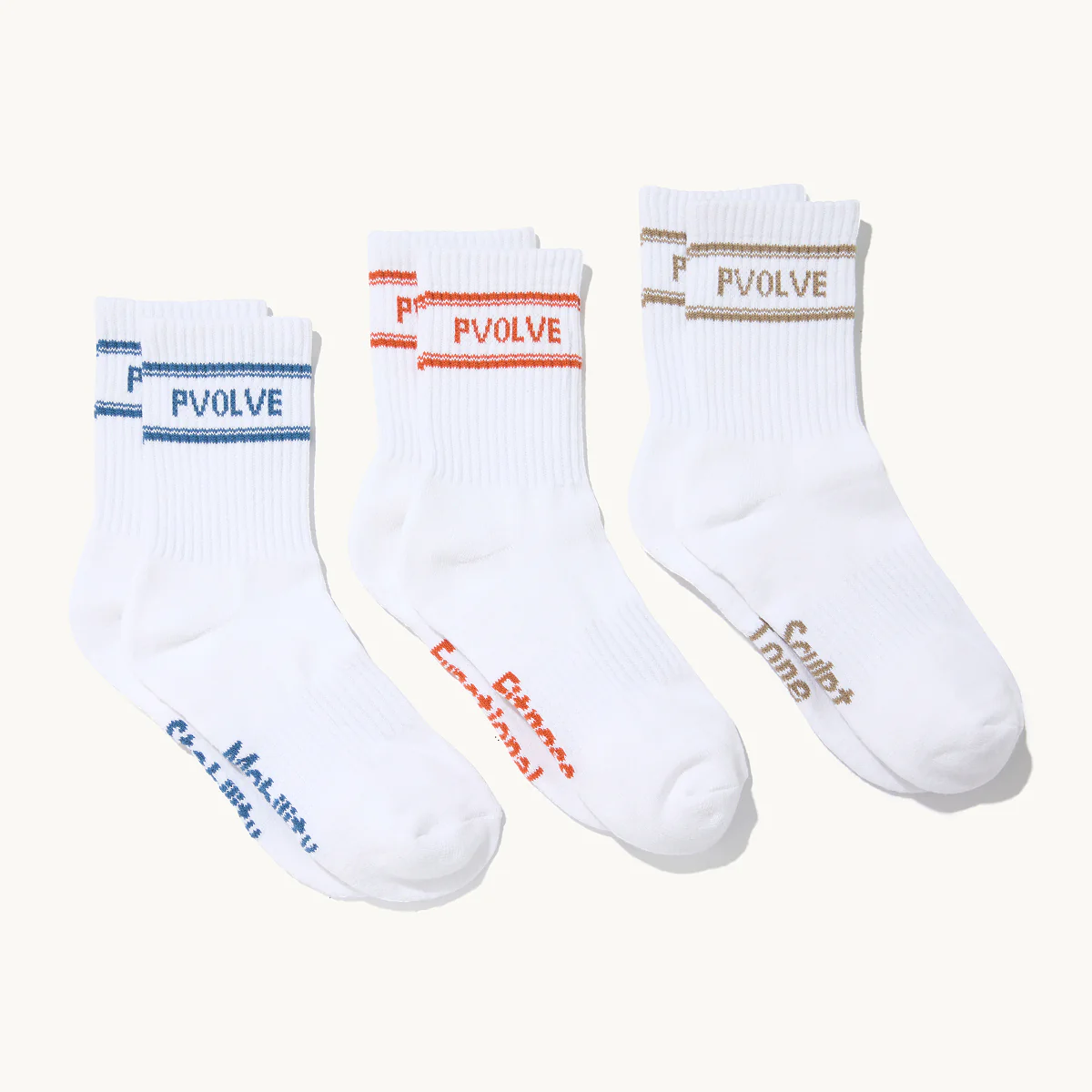 PVOLVE Striped Ankle Socks (1 Pair) - Image 6